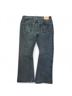 Vintage Levis 507 Black Original Bootcut Jeans
